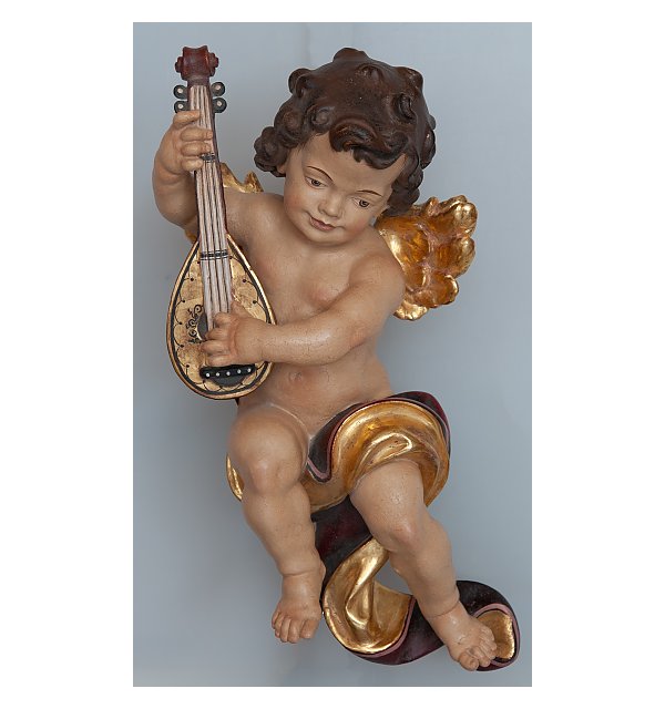 5010 - Angel Haydn with lute ECHTGOLD