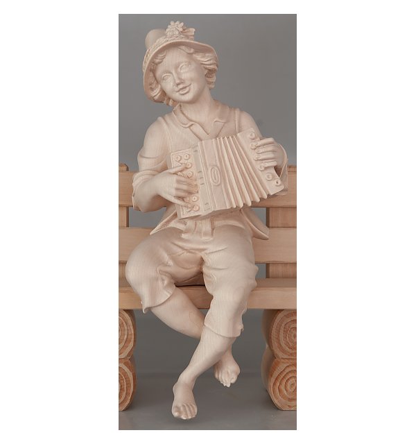 6160 - Boy sitting with concertina NATUR