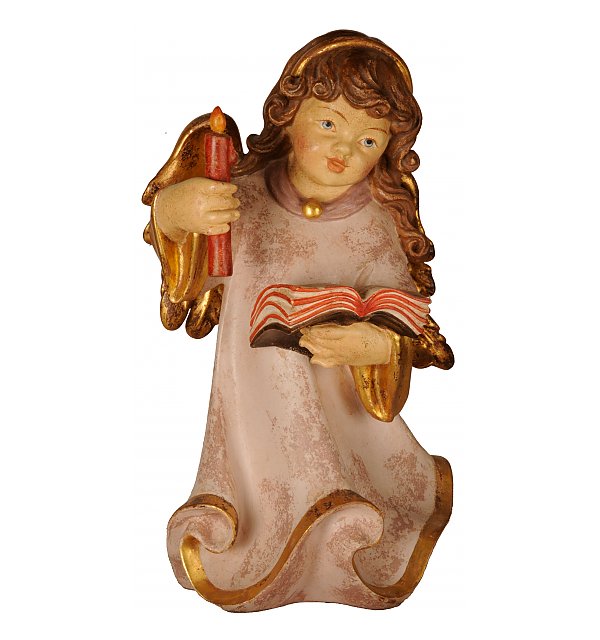 5394 - Alpine  Angel with candle ECHTGOLD