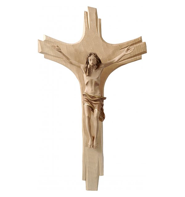 3130 - Crocifisso con croce a raggi - Cristo Resurrezione TON2