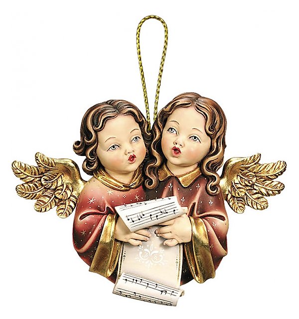 63300 - Couple of angels-wall decoration COLOR