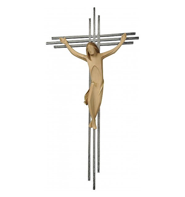 3157 - Gesù Cristo semplice, su tripla croce di ferro TON2
