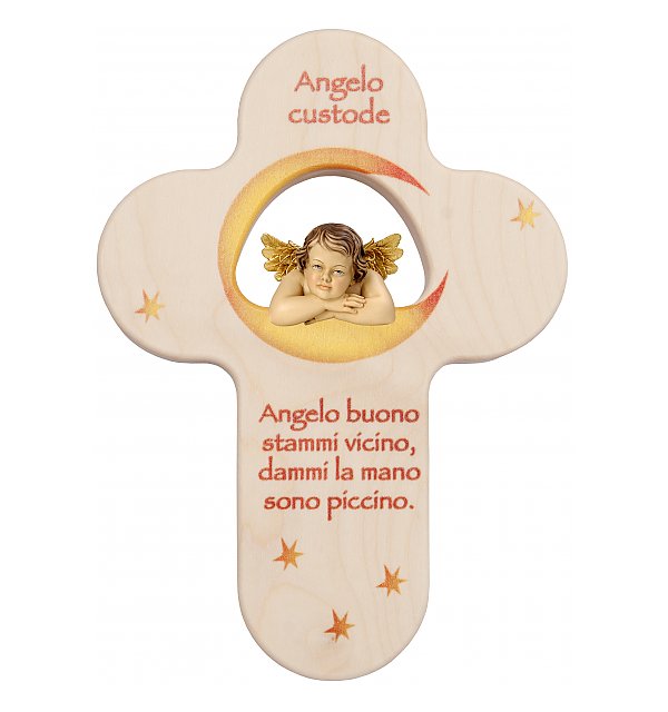 31825 - Croce per bambini angelo custode COLOR