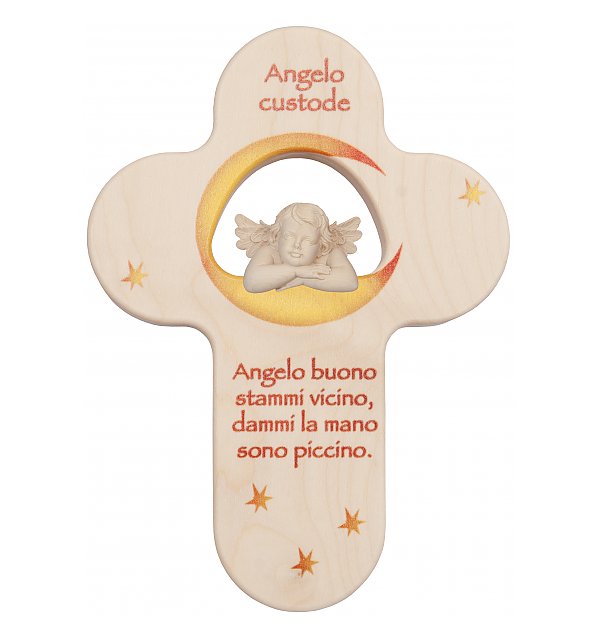 31825 - Croce per bambini angelo custode NATUR