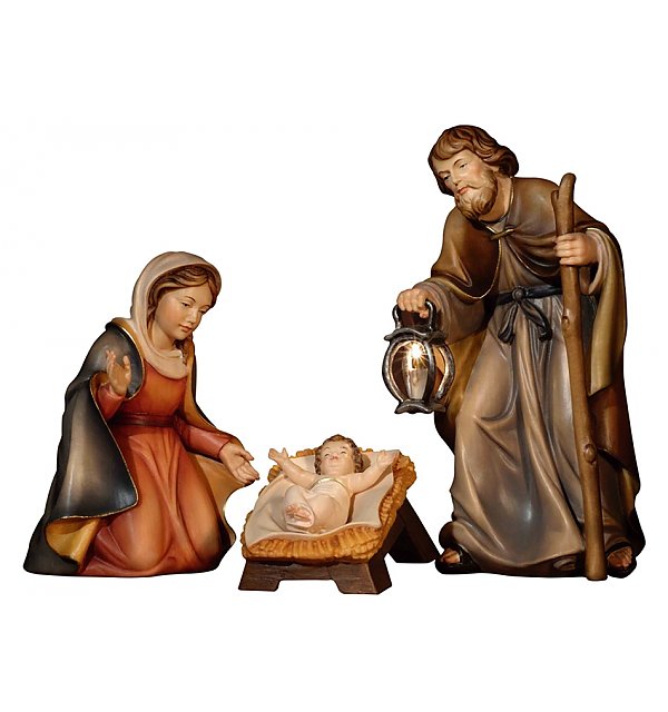 2002 - Sacra famiglia con illuminazione - Orig. Bethlehem COLOR