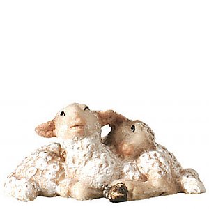 2480 - Couple of lambs lying