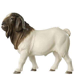 Boer goats wood carved