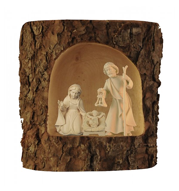 2752 - Holy Family in a tree trunk NATUR