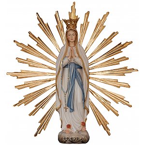 Madonna di Lourdes in legno - Salcher