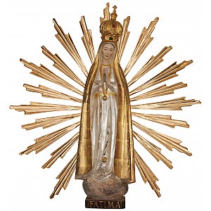33457 - Madaonna from Fatima with crown and rays