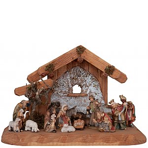 73015 - Complete mini Nativity set 12 Pcs