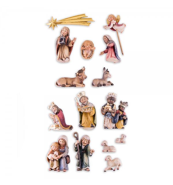 L08800-SET - oriental nativity set, 16 pcs