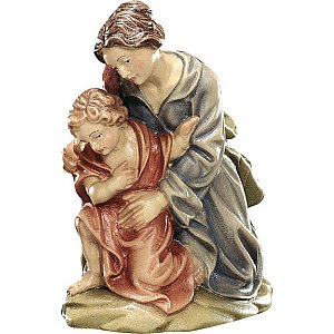 KD150007 - Donna inginocchiata con bambino