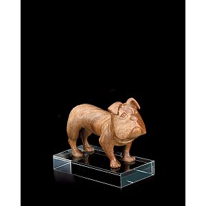 L00501 - Bulldog (with pedestal in plexiglas)