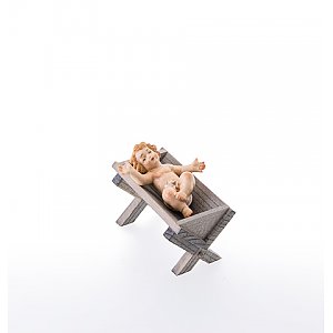 L10900-01B - Infant Jesus with cradle 2 pieces